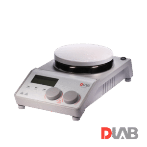 Agitador magnético c/calef diametro: 135 mm digital 340°C Pantalla LCD