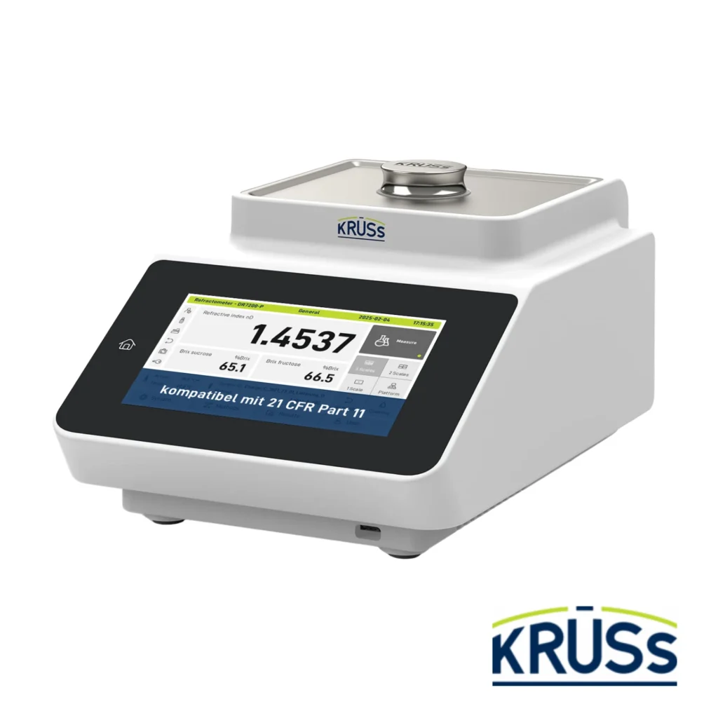 Refractómetro digital automático con CFR21 parte 11