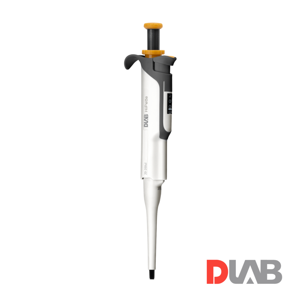Micropipeta 20–200 µL volumen ajustable ISO8655