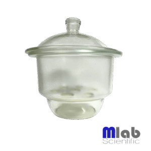 Desecador de vidro diámetro 300 mm c/llave de vidrio