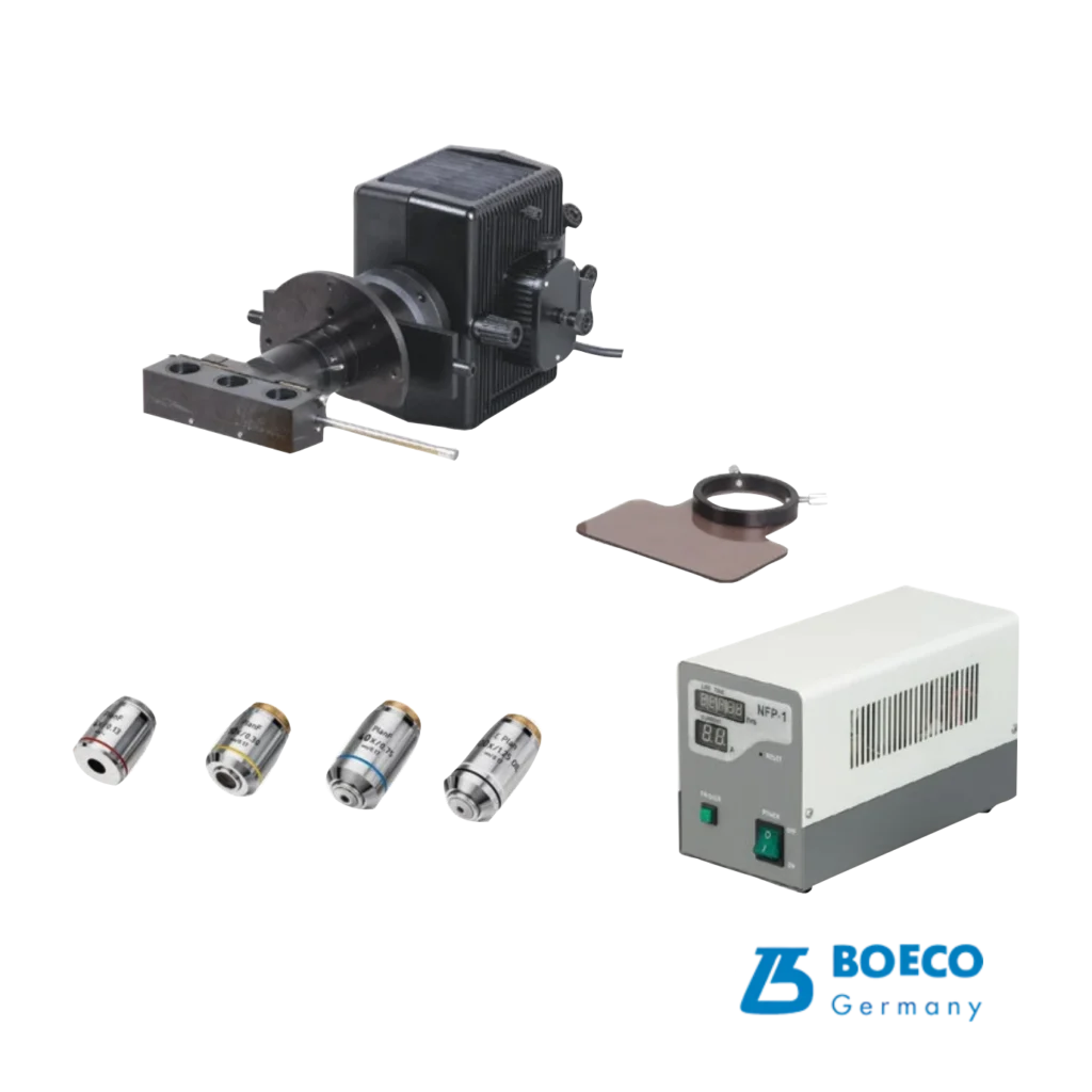 Actualización a fluorescencia para microscopio invertido Boeco BOE 5000.906