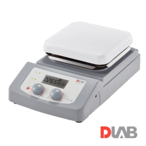 Agitador magnetico digital Pantalla LCD c/calef 380°C Placa 140x140mm