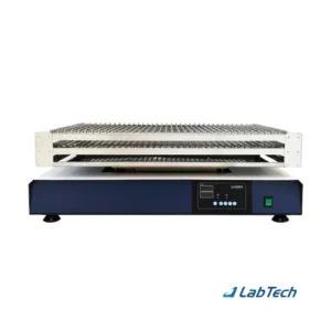 Agitador orbital LSI-1 Daihan Labtech en laboratorio, control digital PID y plataforma de acero