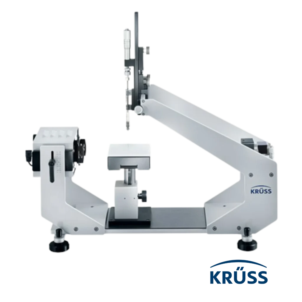 Analizador de gota DSA25B de Krüss Scientific con dosificador micrométrico manual