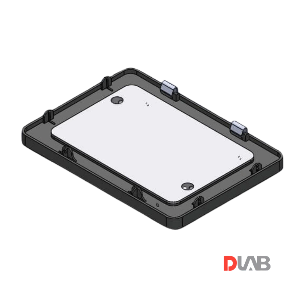 Bloque térmico DLAB para microplacas de 96 y 384 pozos compatible con Thermo Mix
