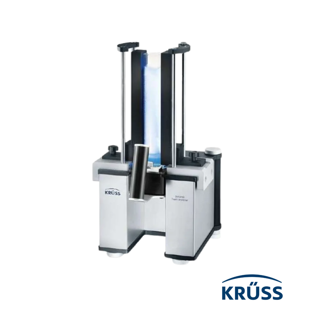 Analizador dinámico de espuma DFA100 – mide formación, estabilidad y contenido de líquido en espumas