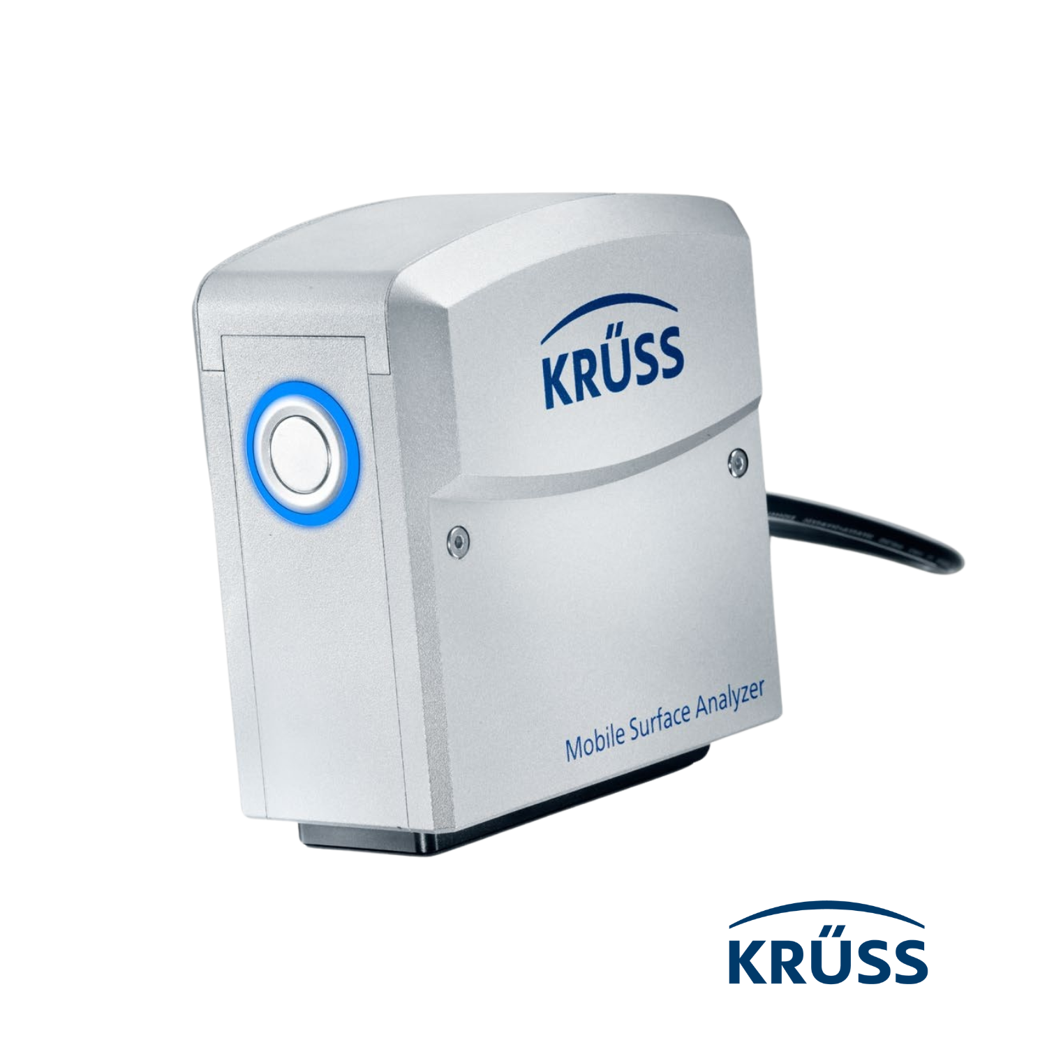 Analizador de superficies móvil 1 MSA Flexible Liquid, analizador móvil de humectación y energía libre superficial para control de calidad de superficies sólidas con líquidos seleccionables.