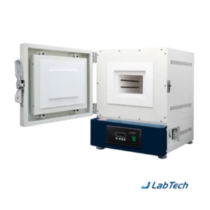 Mufla digital 27 litros modelo LEF-130S-1 Daihan Labtech con control PID y rango hasta 950°C.
