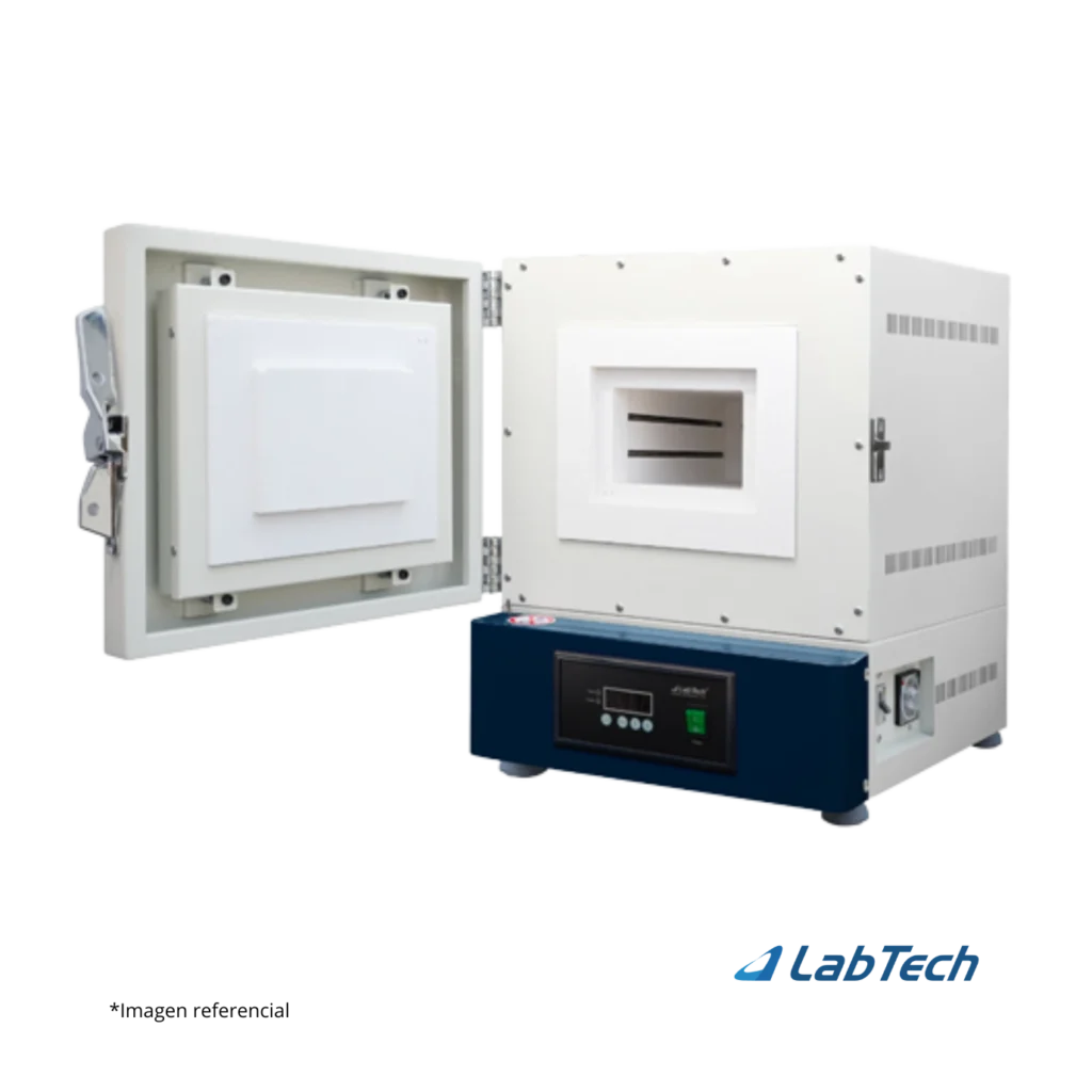 Mufla programable 27 litros modelo LEF-130P-1 Daihan Labtech con control PID y 10 segmentos