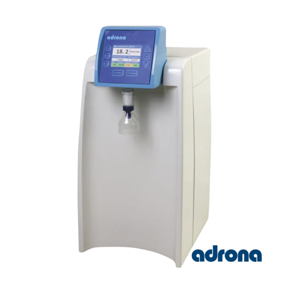 Purificador de agua ultrapura Adrona modelo CB1901 para laboratorios