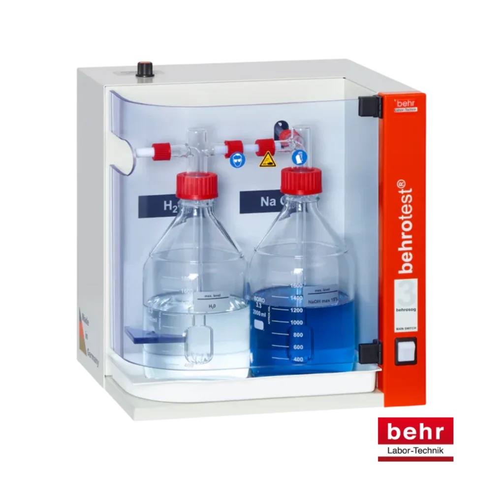 Sistema de extracción y neutralización de gases de digestión Behrosog Behr Labor Technik