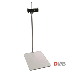 Soporte universal de placa DLAB SKU 18900258 para agitador overhead mecánico.
