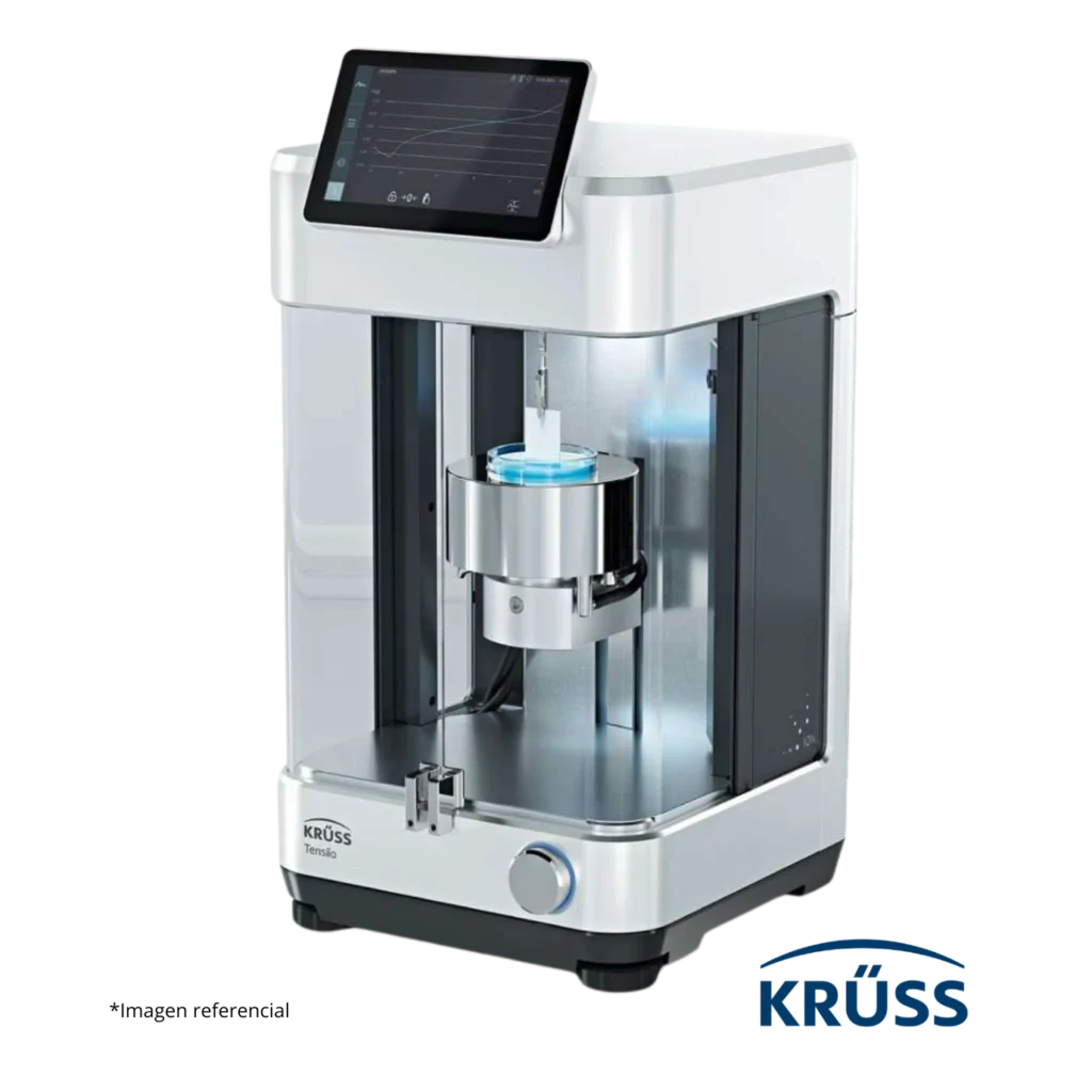 Tensiómetro de fuerza automático tensiio-fs1101-kruss para medición de tensión superficial e interfacial en líquidos, sólidos y fibras