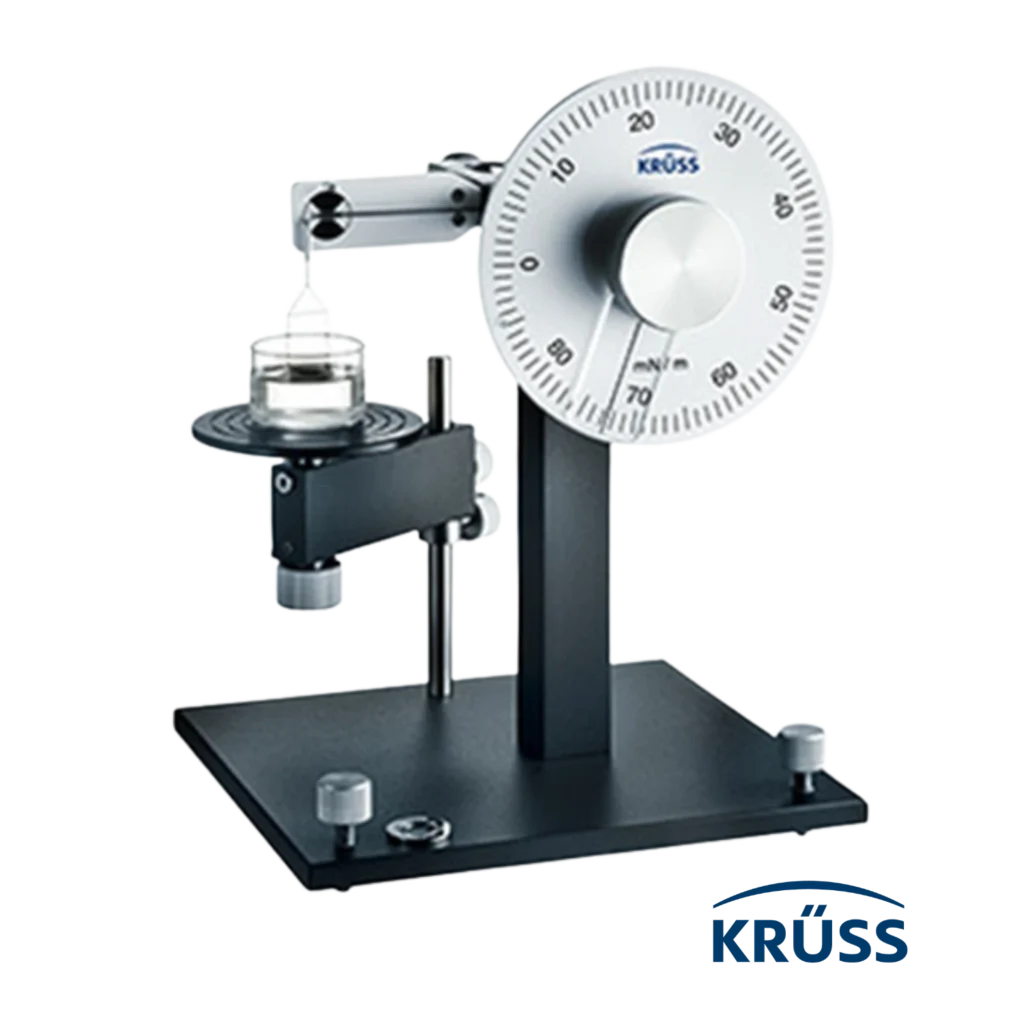 Tensiómetro de fuerza manual K6 para medición de tensión superficial e interfacial