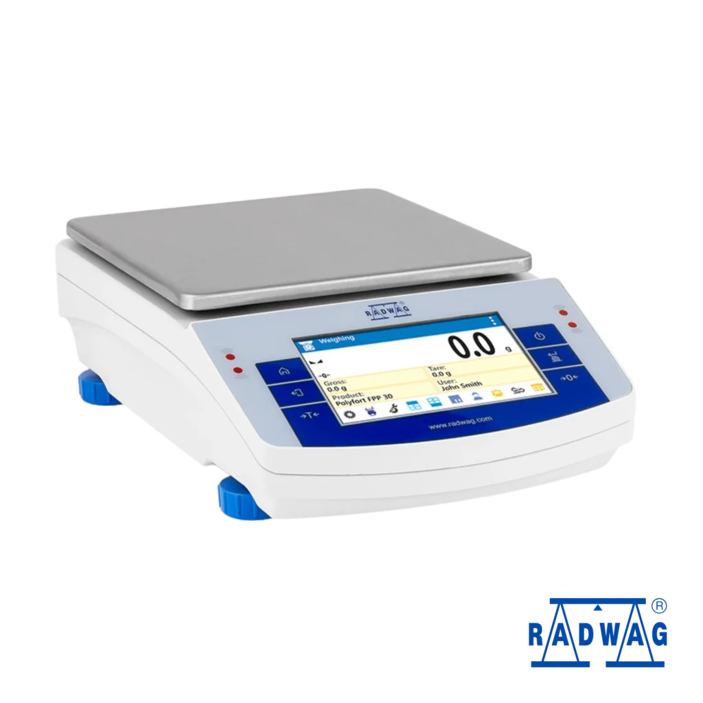 Balanza de Precisión WLC 20/X2 20kg en 0,1g Serie WLC.X2 Radwag