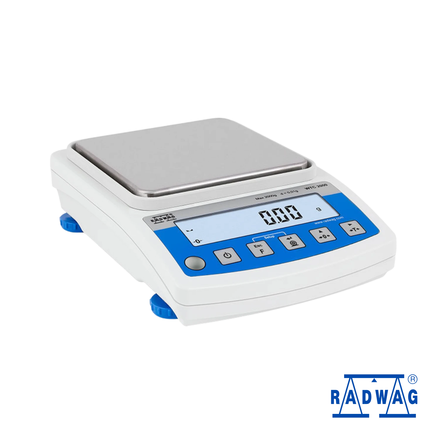 Balanza de precisión WTC 600 | 600 g en 0,01 g Radwag 1 Balanza de precisión WTC 600 | 600 g × 0,01 g Radwag