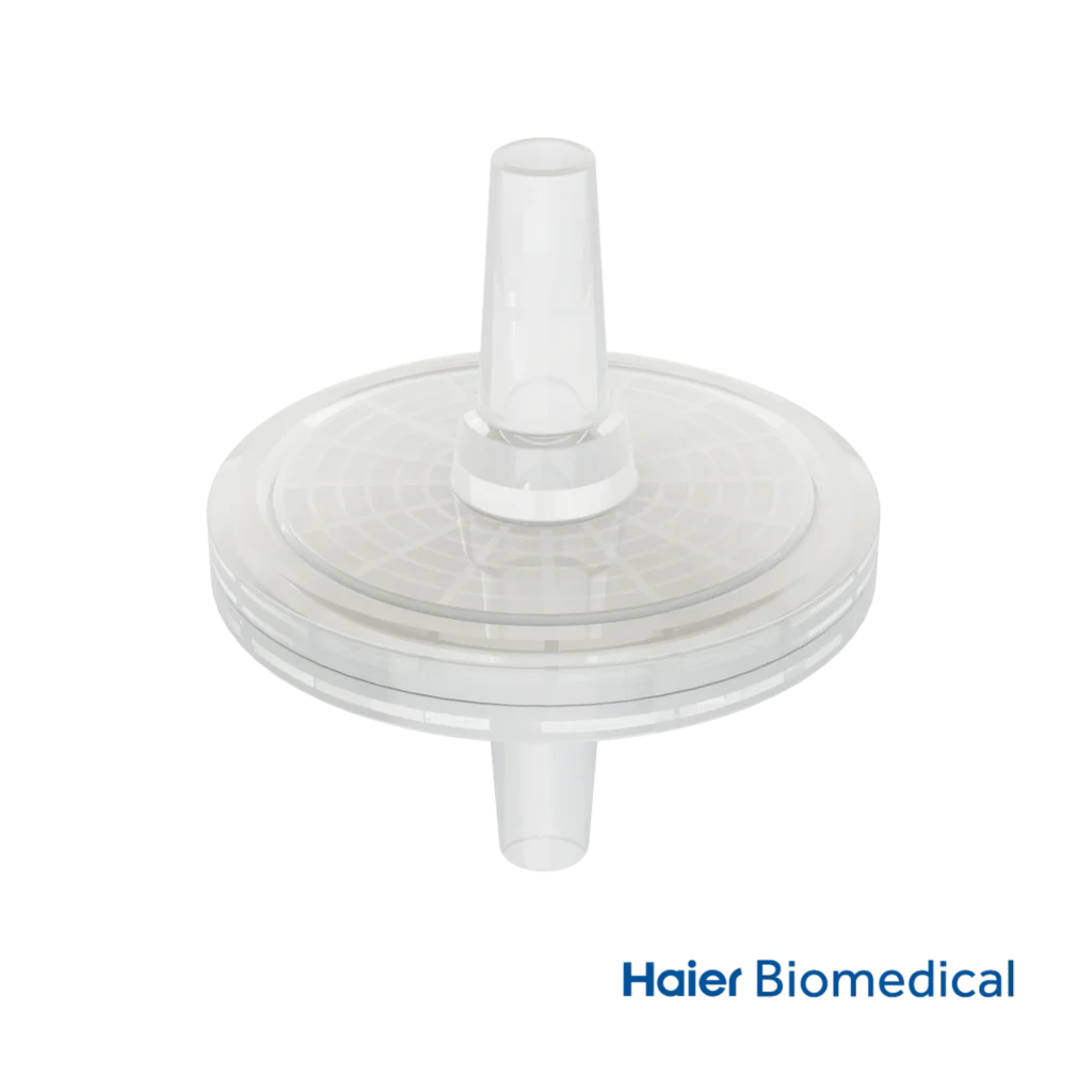 Filtro para jeringa 13 mm, 0,22 µm PES estéril, caja x50 – Haier