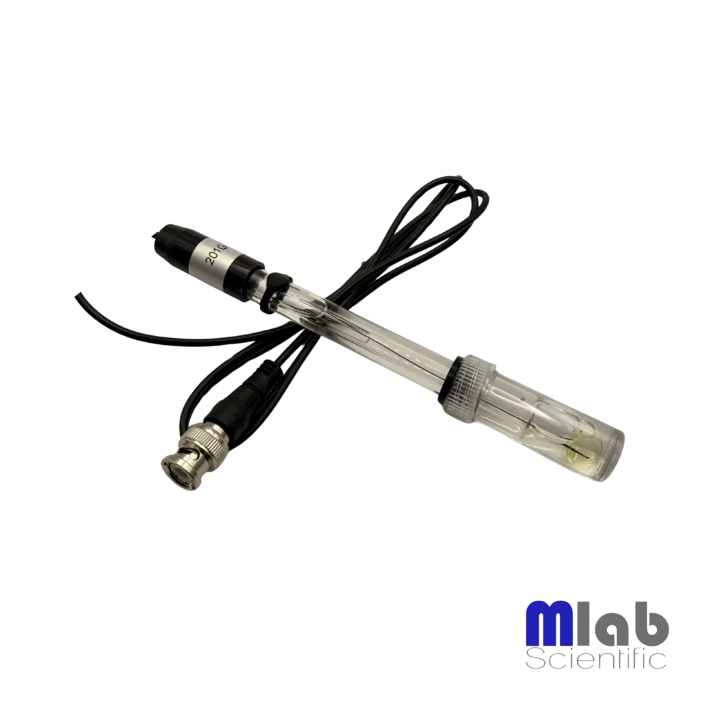 electrodo pH vidrio 12x165mm